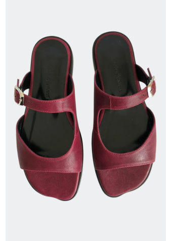 032702 босоніжки burgundy