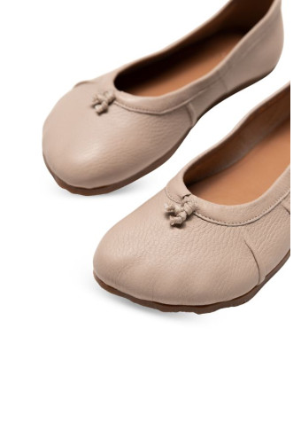 041036  БАЛЕТКИ BAREFOOT cappuccino