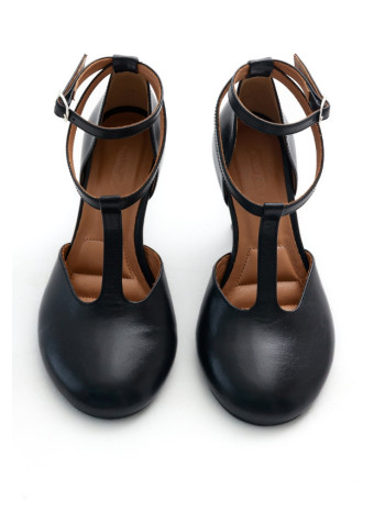 086101 туфлі Drop  black